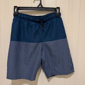 Hurley Blue/Navy Boys Swim shorts with logo - size 10/12